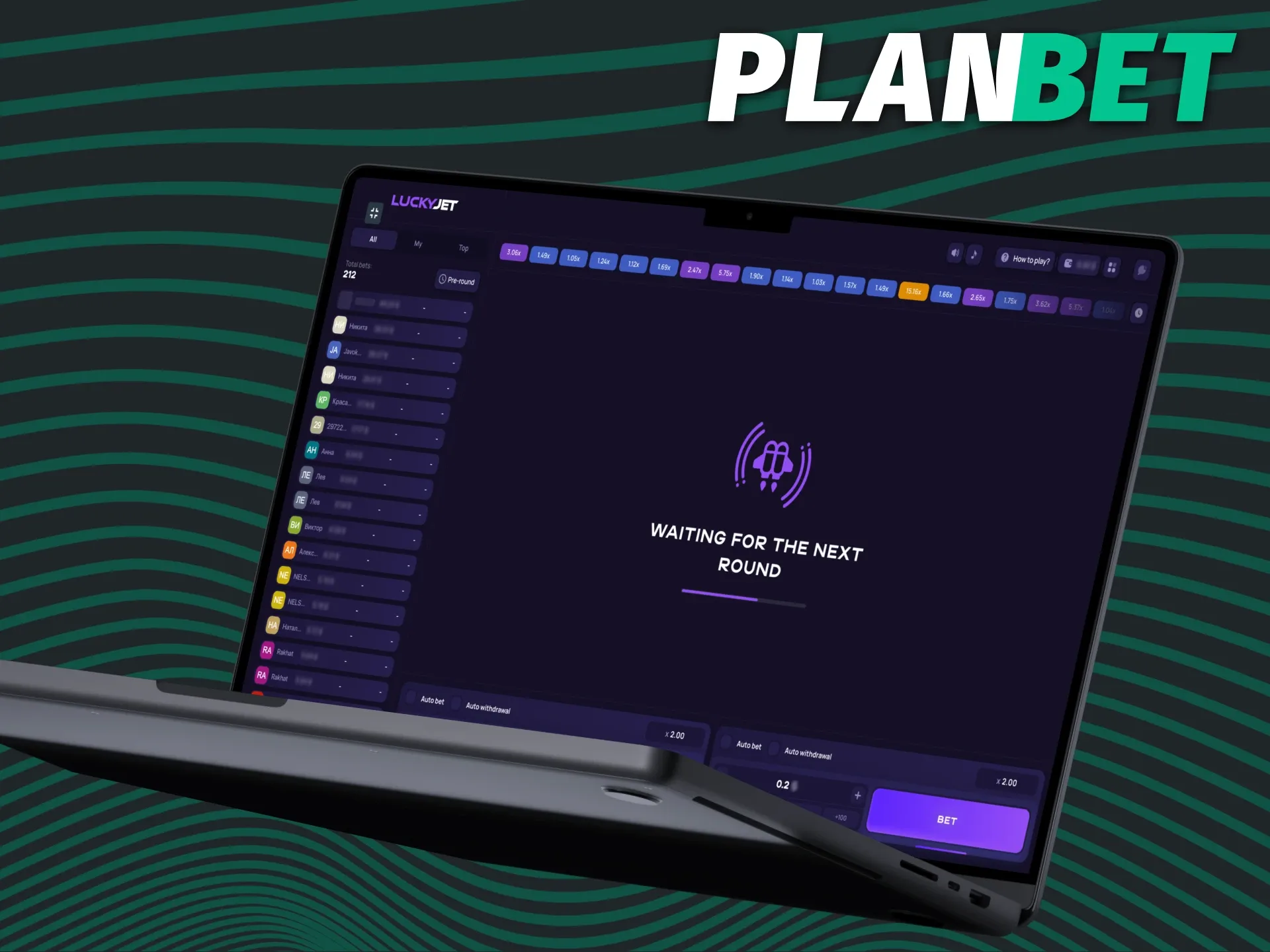 Find out about all versions of the Lucky Jet game at PLANBET.